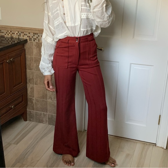 Free People Pants - Free People Rust Colored Pants